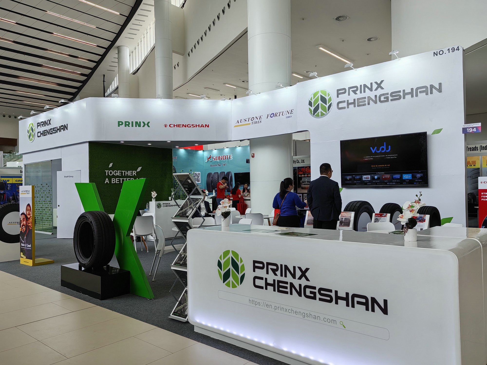 亮相巴拿马轮胎展 环球国际为拉美用户打造品质之作